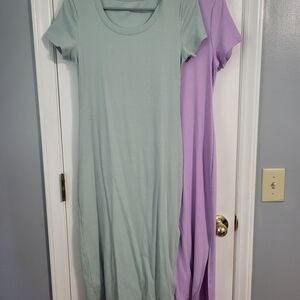 No Boundaries Lavender Ribbed Top